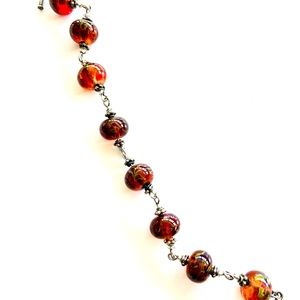 Designer Handmade Glass Bead Bracelet